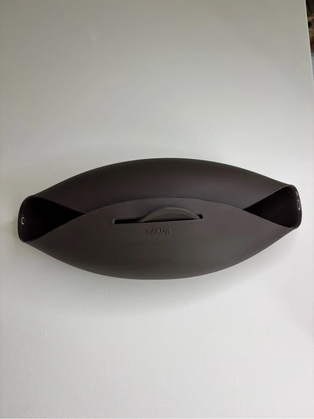 Lekue Silicone Bread Maker - Loaf Size - Brown approx 9” x 11” - single bowl